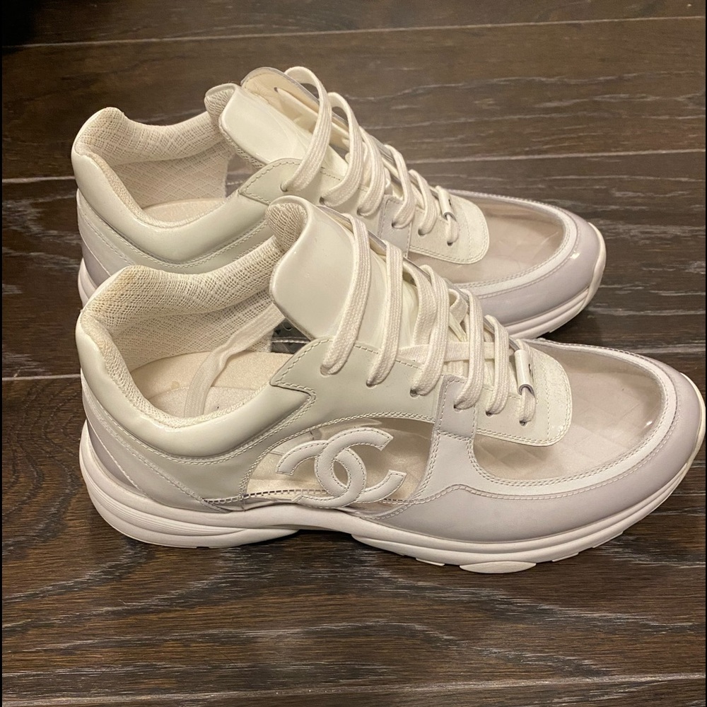 Chanel PVC sneakers